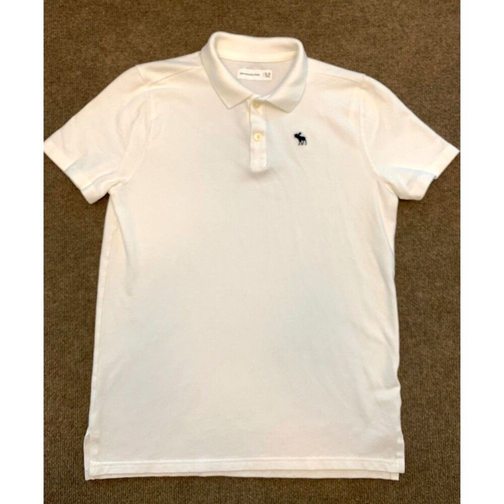Abercrombie & Fitch Kids Shirt Boys 15/16 Polo Short Sleeve Cotton Pullover